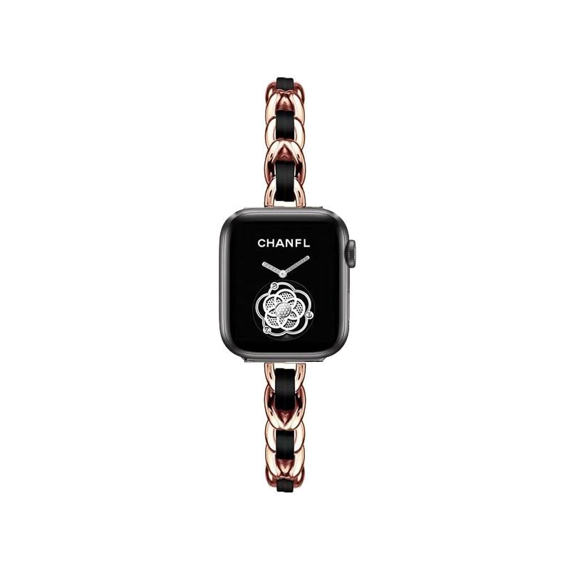 Luna Luxury Stainless Steel Apple Watch Band