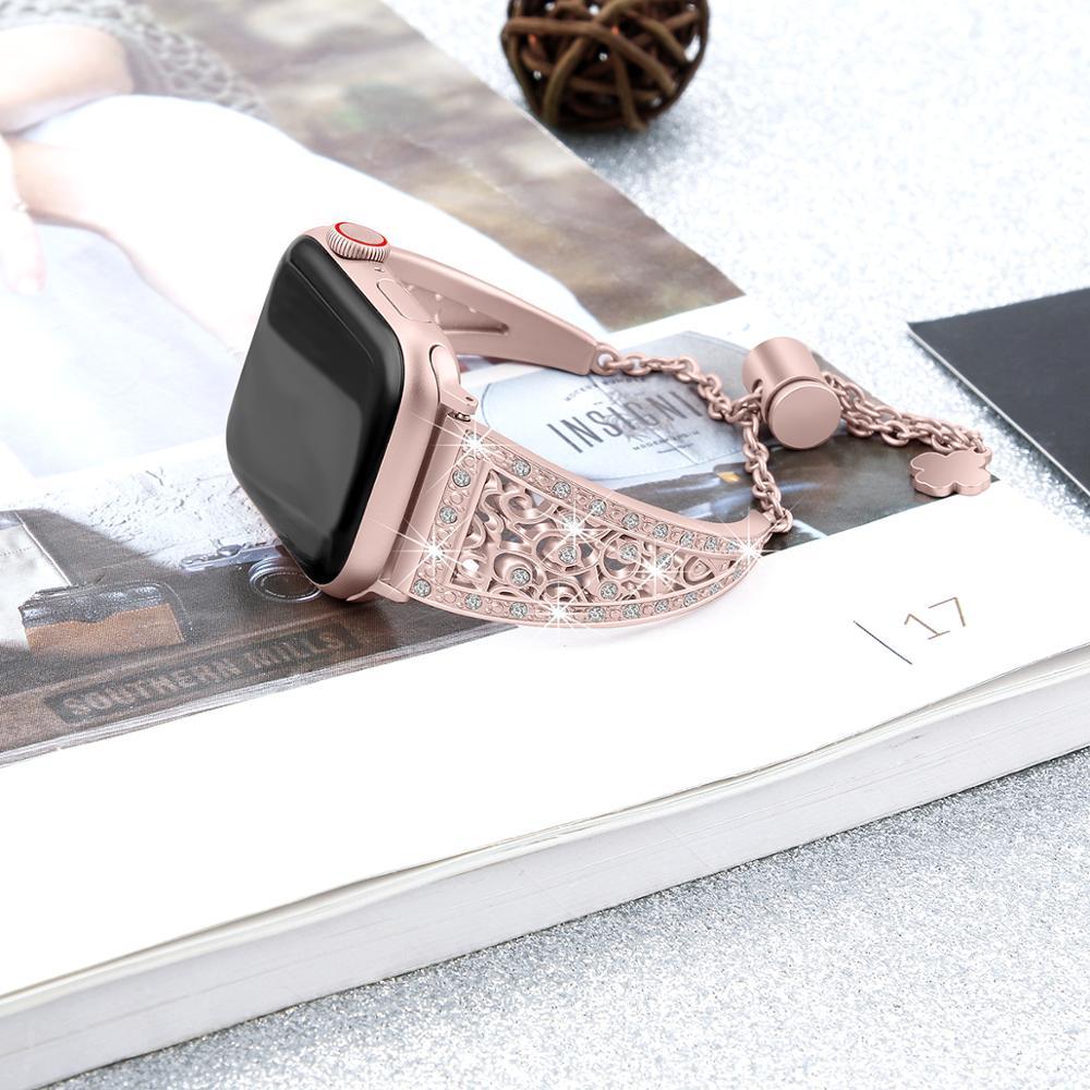 Millie Elegance Rhinestone Cuff for Apple Watch
