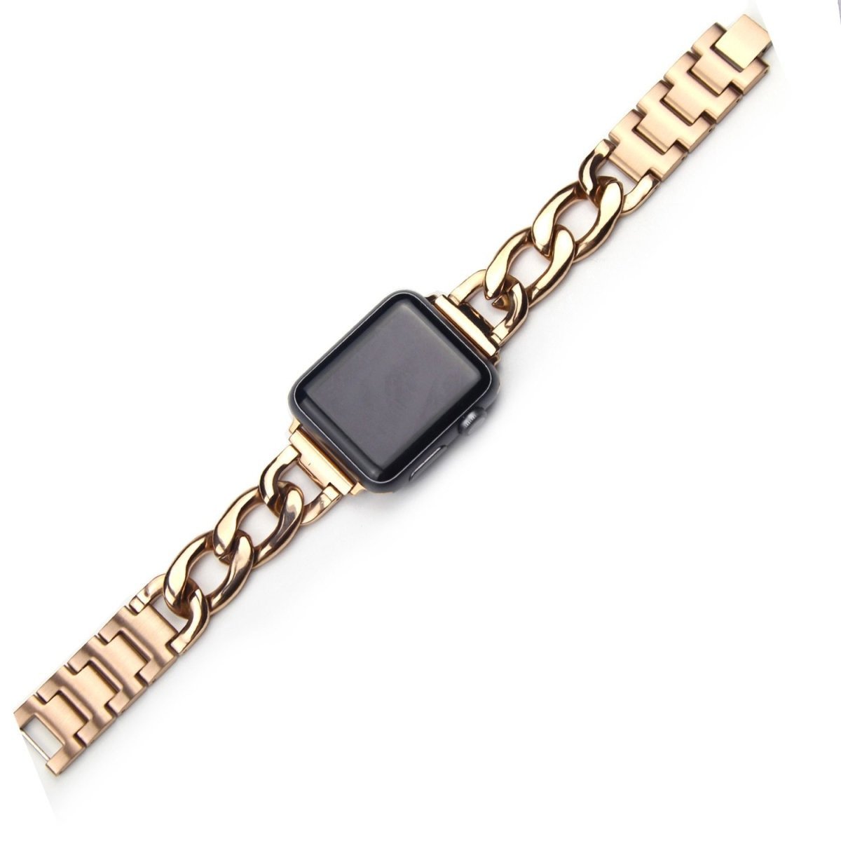 Nomen Luxe Denim Chain Strap for Apple Watch