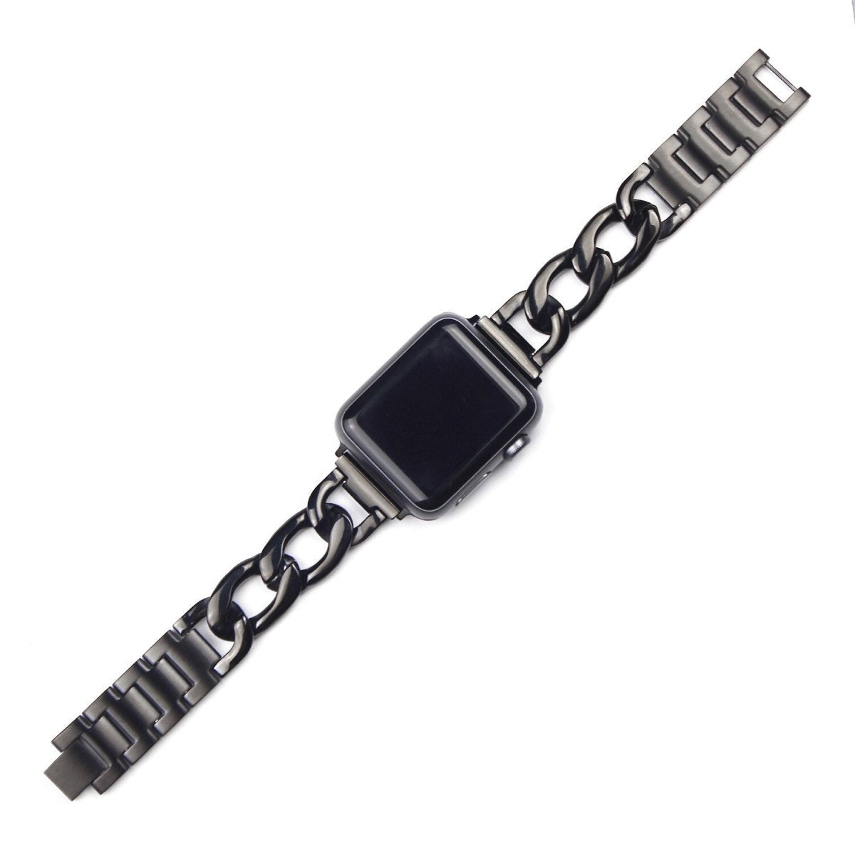 Nomen Luxe Denim Chain Strap for Apple Watch