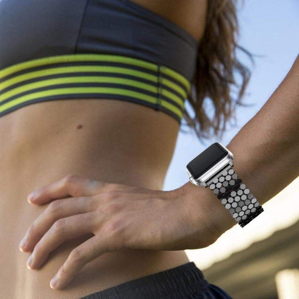 Saturn Premium Stainless Steel Watch Band for Apple Watch