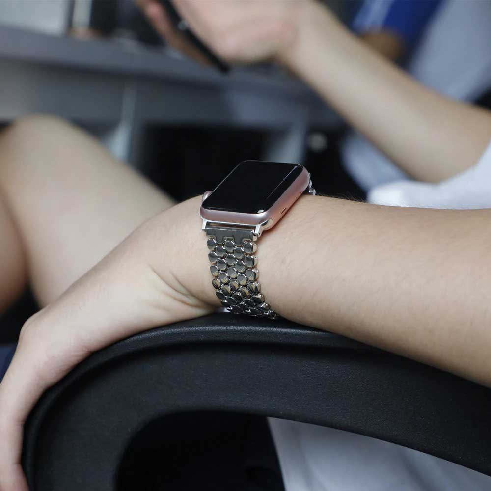 Saturn Premium Stainless Steel Watch Band for Apple Watch
