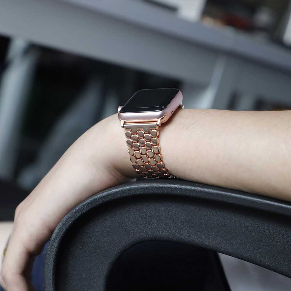 Saturn Premium Stainless Steel Watch Band for Apple Watch
