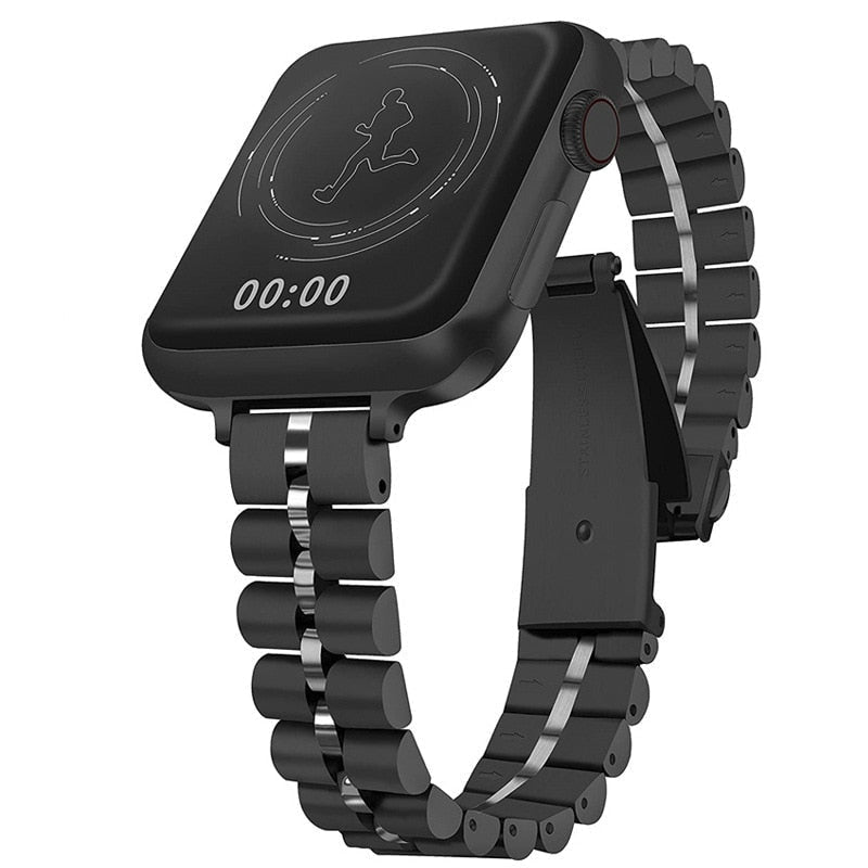 Tamen Semicircle Luxury Stainless Steel Watchband