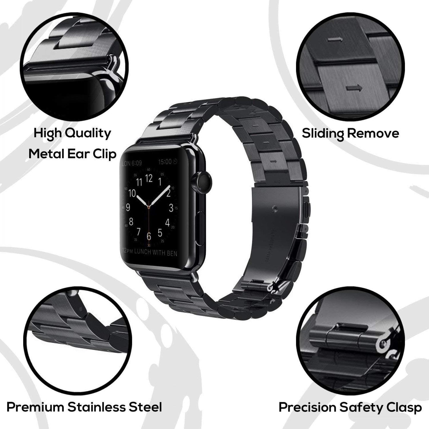 Ultor Exquisite Strong Steel Apple Watch Band