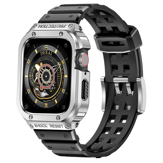 Findo Luxe Stainless Steel Watch Band with Adjustable Fit