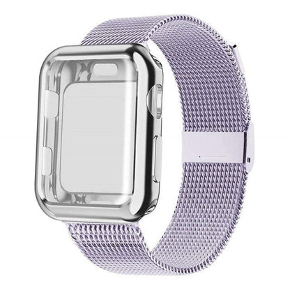 Arche Milanese Metal Band with Elegant Case for Apple Watch