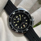Automatic Dive Watch with White Date Background, 200M Waterproof, NH35 Movement