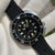 Automatic Dive Watch with White Date Background, 200M Waterproof, NH35 Movement
