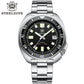 Automatic Dive Watch with White Date Background, 200M Waterproof, NH35 Movement