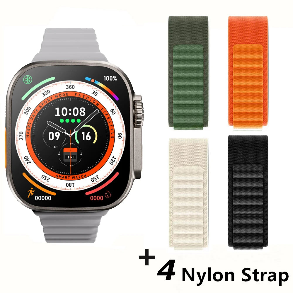 Strap Wise Ultra Smart Watch Series 10 with NFC, GPS, and Fitness Tracking