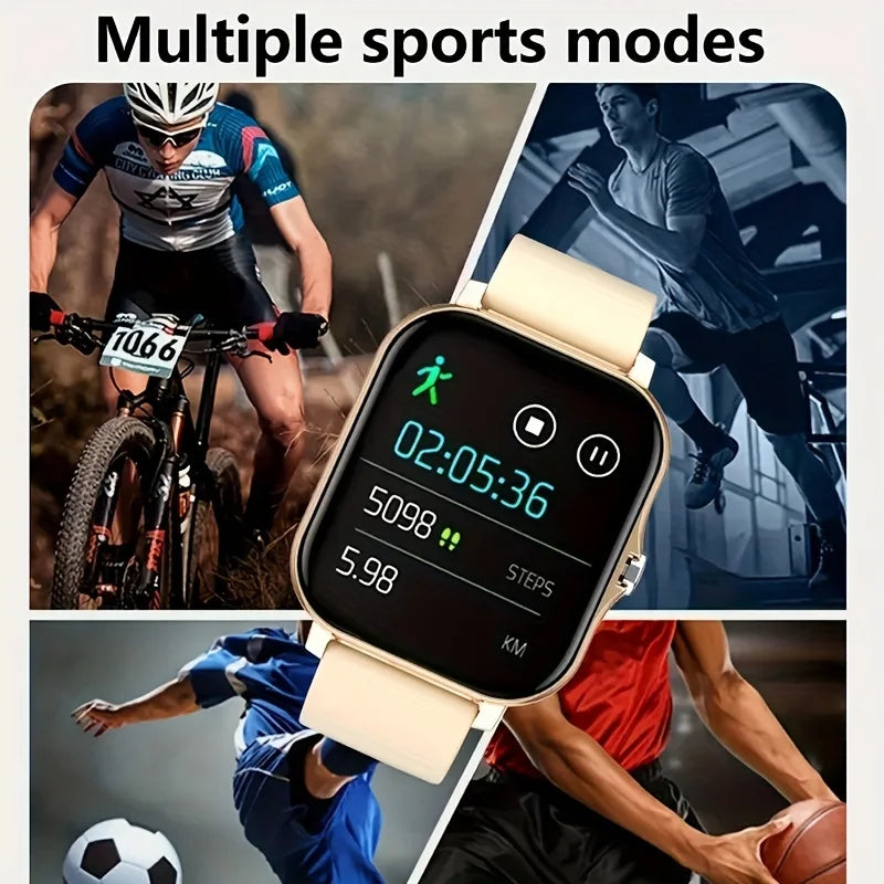 Strap Wise 100 Sport Mode Smart Watch with AI Voice Control