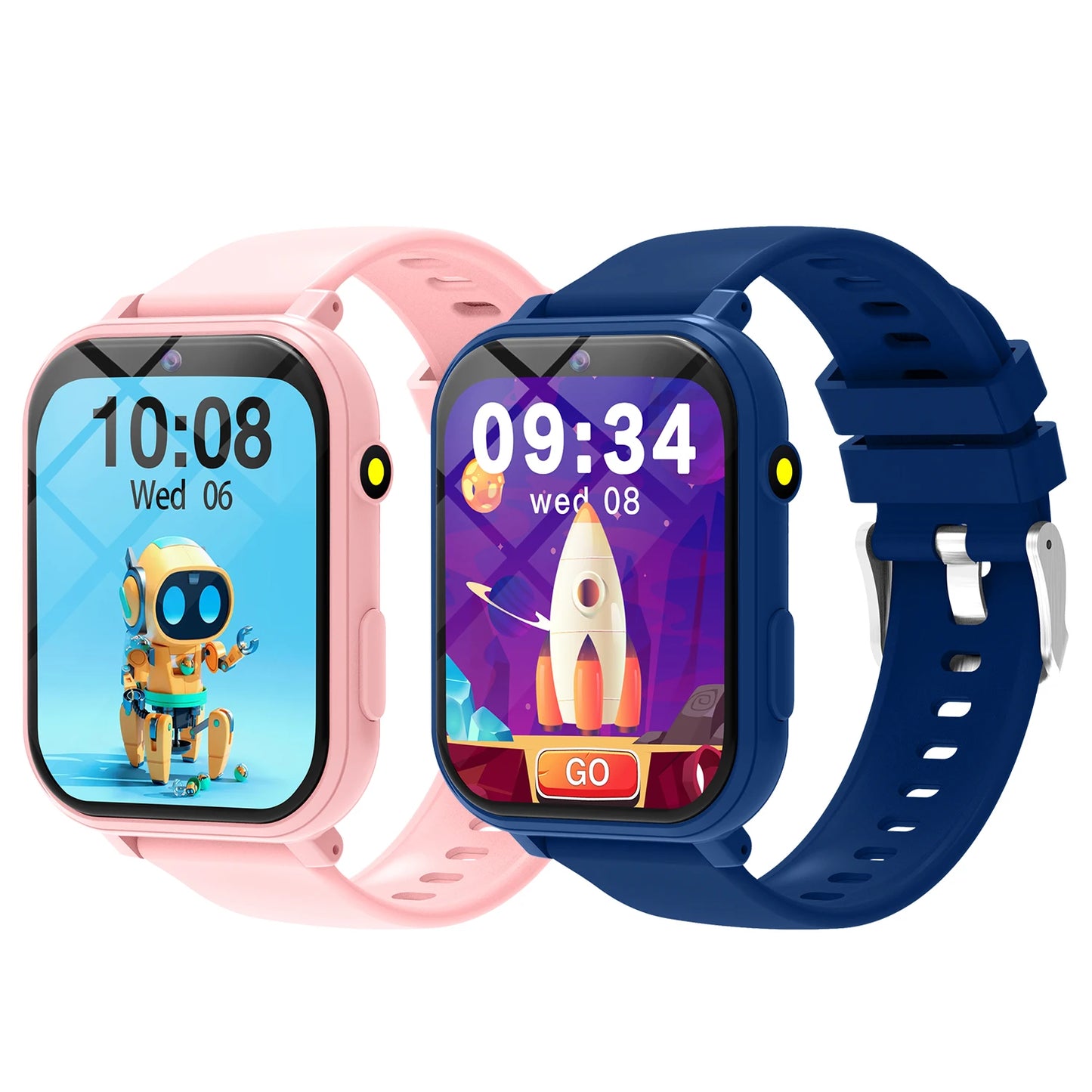 SIMSONLAB Kids Smart Watch with 18 Games, Camera, and Sleep Monitoring