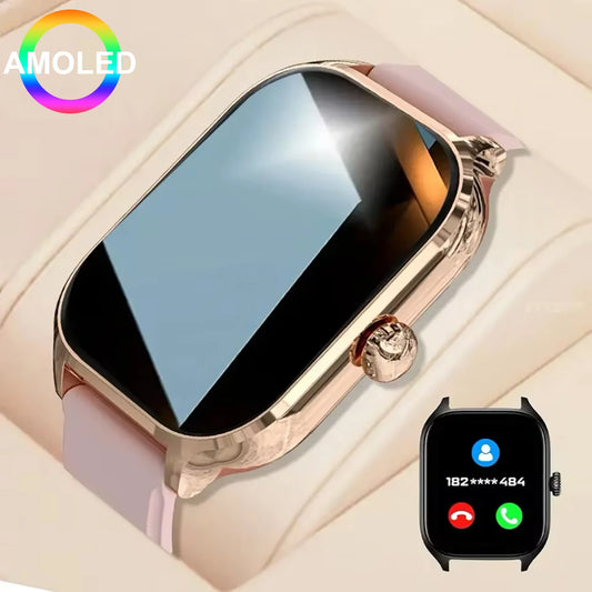 Strap Wise Blood Glucose Smart Watch with HD Screen and Heart Rate Monitoring
