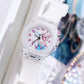 Colorful Luminous Children's Watch with LED Light for Kids