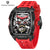 42MM Skeleton Dial Men's Mechanical Watch - Automatic, Waterproof, Sapphire Glass