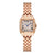 Light Luxury Square Couple Watches with Stainless Steel Strap - Fashion Quartz Wristwatches