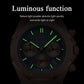 Luxury Men's Stainless Steel Chronograph Watch - Waterproof & Luminous