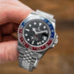 Luxury GMT Mechanical Wristwatch with Sapphire Glass and 100M Water Resistance