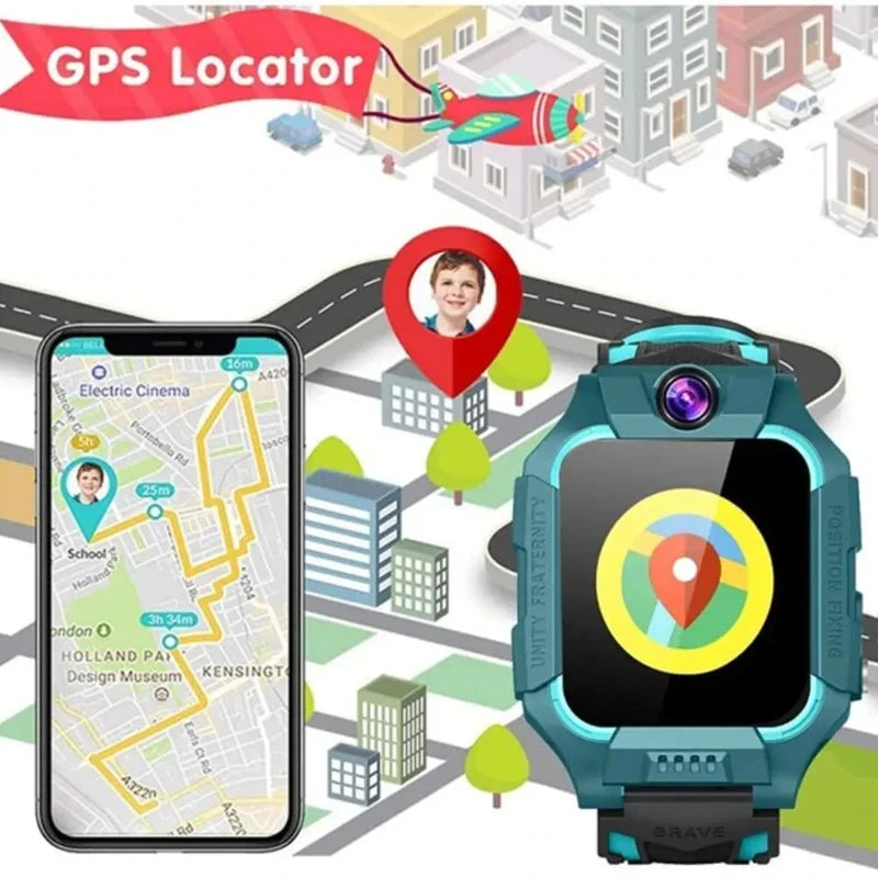 Xiaomi Kids Smart Watch 4G with GPS, SOS & Waterproof Feature