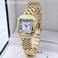 Light Luxury Women's Gold Stainless Steel Fashion Quartz Watch