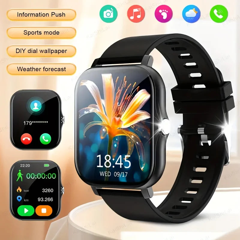 Strap Wise 100 Sport Mode Smart Watch with AI Voice Control