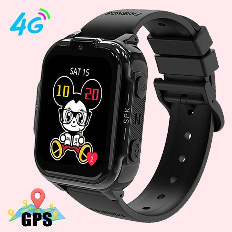 BOALZETD 4G Kids Smart Watch with GPS, HD Video Call, and SOS Features