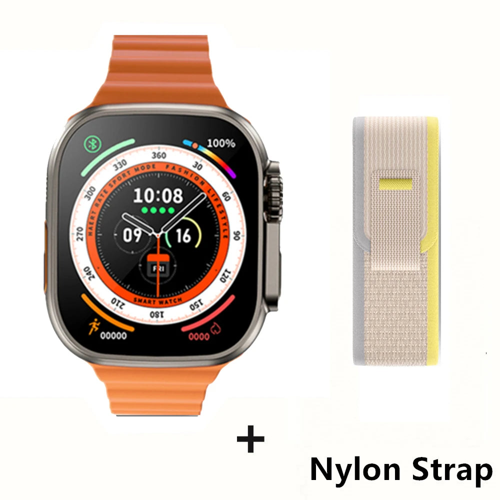 Strap Wise Ultra 10 Pro MAX Gen2 49mm Smartwatch with AMOLED Screen & Multi-Sport Tracking