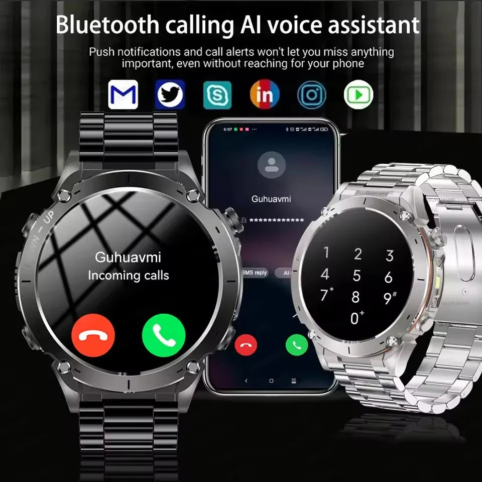 Strap Wise Ultra GPS Smart Watch with 10ATM Waterproof & Dual-band GNSS
