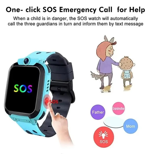 Xiaomi Kids Smart Watch with GPS, SOS, and Waterproof Features