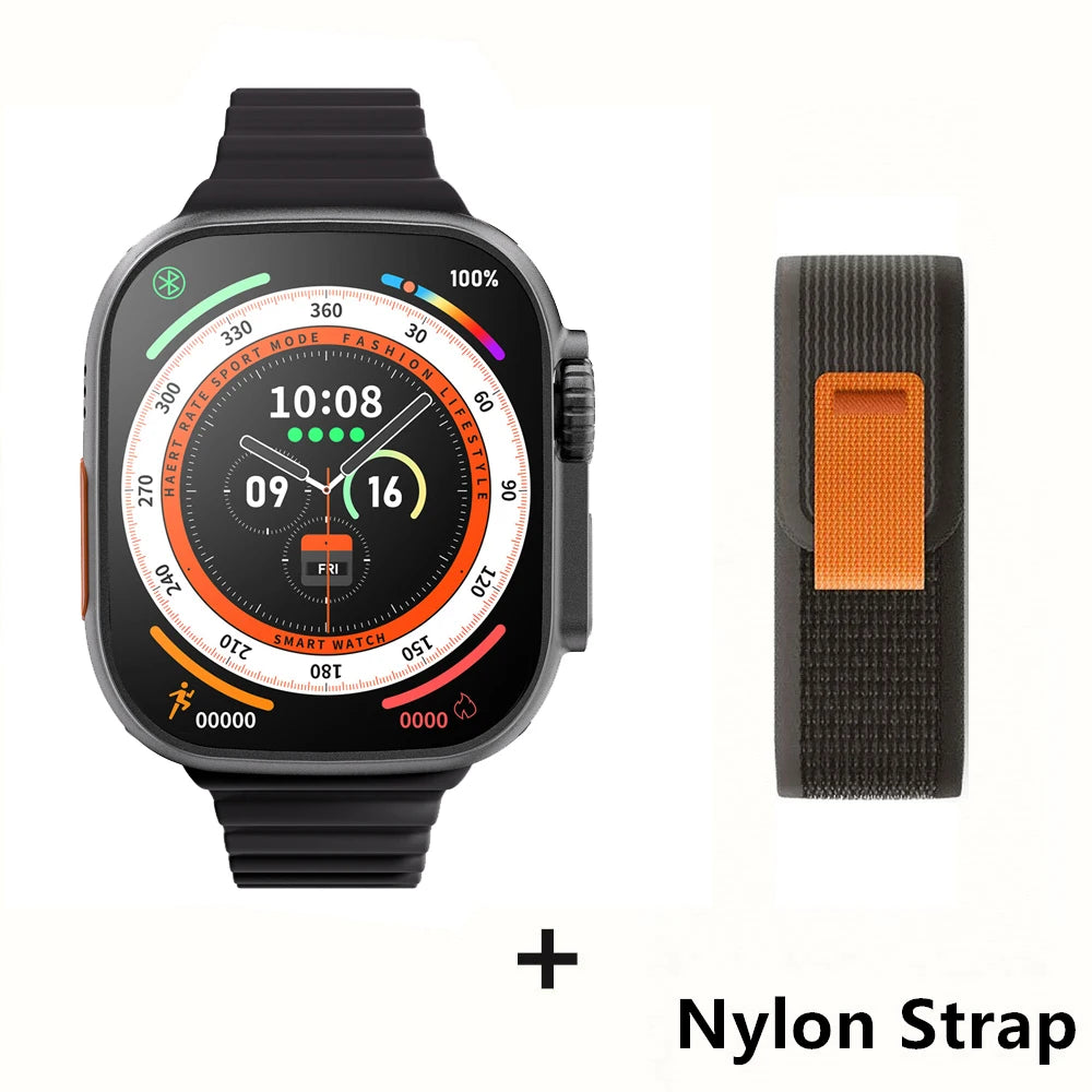 Strap Wise Ultra Smart Watch Series 10 with NFC, GPS, and Fitness Tracking