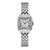 Luxury Ladies Quartz Watch with Calendar - Stainless Steel Bracelet