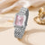 Luxury Alloy Strap Quartz Women's Wristwatch