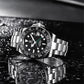 Luxury GMT Mechanical Wristwatch with Sapphire Glass and 100M Water Resistance