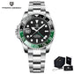 40MM Luxury Men’s Automatic GMT Mechanical Wristwatch with Waterproof Features