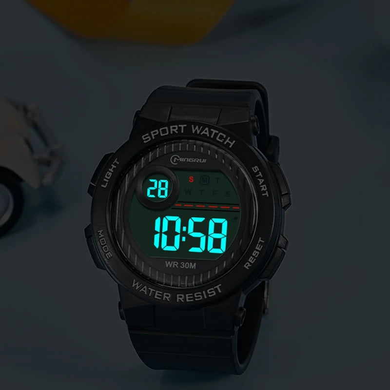 OHSEN Kids 30M Waterproof Digital Sport Watch with Stopwatch and Alarm