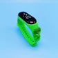 Marvel Cartoon Digital LED Watch for Kids - Rubber Band, Touch Screen