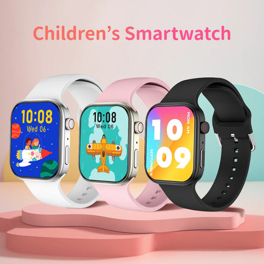 Children's 1.83" Smartwatch with Health Monitor, Bluetooth Call & Sports Features