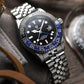 Luxury GMT Men’s Mechanical Wristwatch with Sapphire Glass and 100M Waterproof