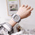 Cute Pink Square Quartz Watch for Women and Girls