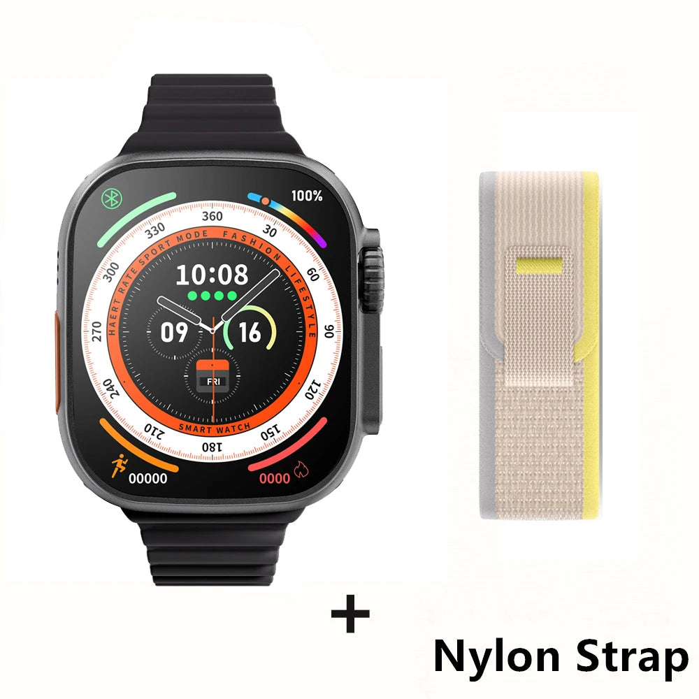 Strap Wise Ultra Smart Watch Series 10 with NFC, GPS, and Fitness Tracking