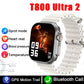 Strap Wise T800 U2 Smart Watch - 49mm Bluetooth Call & Music, Wireless Charging