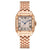 Light Luxury Square Couple Watches with Stainless Steel Strap - Fashion Quartz Wristwatches