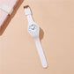 Big Dial Kids Quartz Watch with Silicone Strap for Boys and Girls