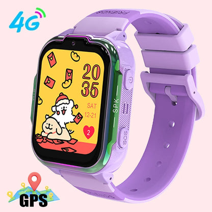 BOALZETD 4G Kids Smart Watch with GPS, HD Video Call, and SOS Features