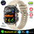 Strap Wise Military Smartwatch with GPS, Waterproof Fitness Tracker, and Bluetooth Calling