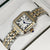 Luxury Square Ladies Quartz Watch with Alloy Strap
