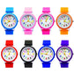Colorful Silicone Strap Kids Quartz Watch – Perfect Birthday Gift