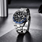 40MM Luxury Men’s Automatic GMT Mechanical Wristwatch with Waterproof Features