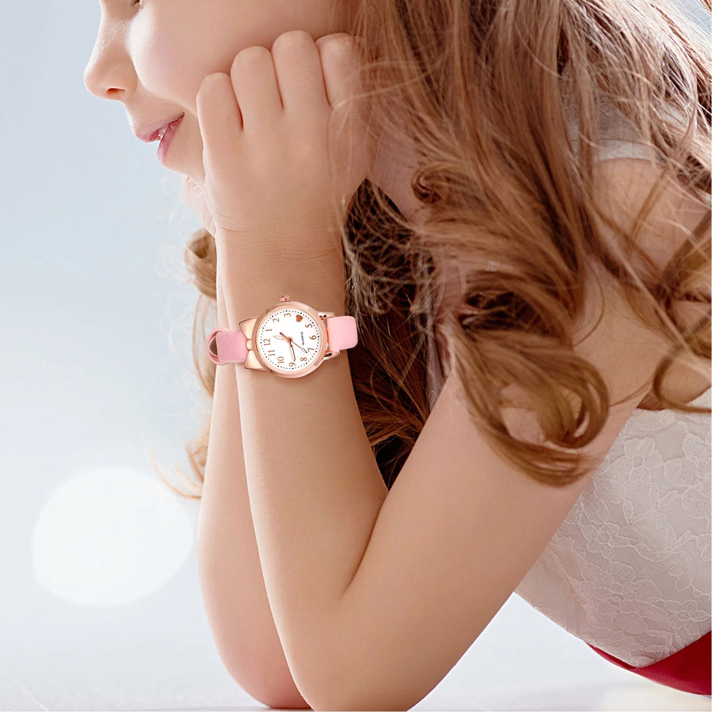 Charming Cartoon Quartz Wrist Watch for Girls